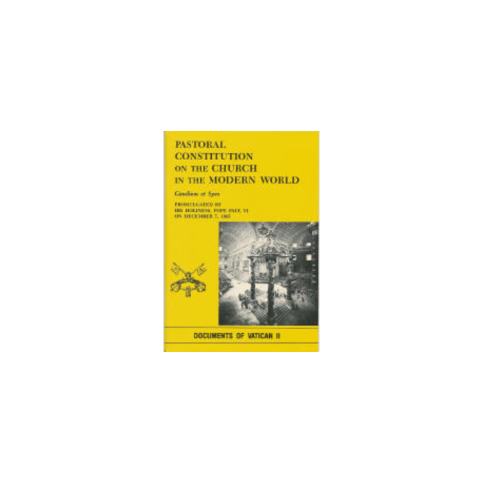 Pastoral Constitution on the Church in the Modern World (Gaudium Et Spes)  by Pope Paul VI (Promulgated by His Holiness) - Paperback - First Edition -  1965 - from North Books: Used & Rare (SKU: R483)